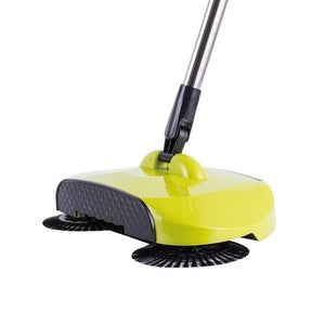 360° Broom Sweeper No Electricity or Batteries Needed!