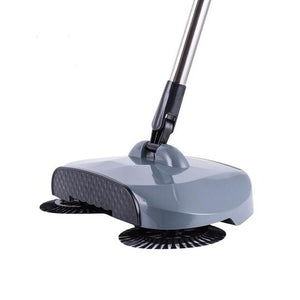 360° Broom Sweeper No Electricity or Batteries Needed!