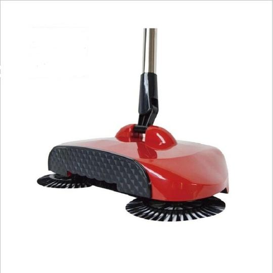 360° Broom Sweeper No Electricity or Batteries Needed!