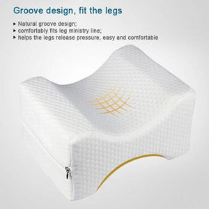 ORTHOPEDIC MEMORY FOAM HIP ALIGNMENT KNEE PILLOW
