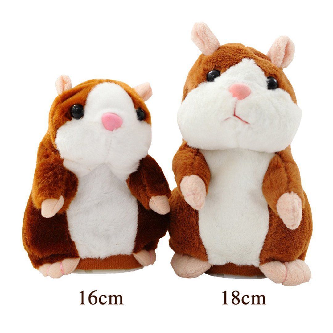 Repeating Talking Hamster Plush Toy