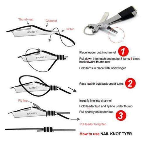 4-In-1 Quick Knot Tool