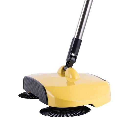 360° Broom Sweeper No Electricity or Batteries Needed!
