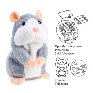 Repeating Talking Hamster Plush Toy