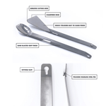 Titanium Outdoor Cooking Multi-Function Tool