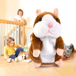 Repeating Talking Hamster Plush Toy