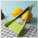 2 in 1 Kitchen Spatula and Tongs - 1 pair ( Large&Small）
