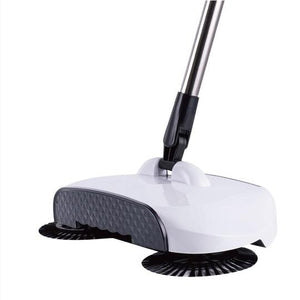 360° Broom Sweeper No Electricity or Batteries Needed!