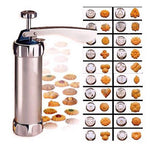 Romote Cookies Press Cutter Outils de Cuisson de Biscuits Biscuits Machine de Presse Outil de Cuisine ustensiles de Cuisson avec 20 MOULES et 4 Nozzles