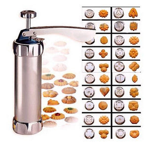 Romote Cookies Press Cutter Outils de Cuisson de Biscuits Biscuits Machine de Presse Outil de Cuisine ustensiles de Cuisson avec 20 MOULES et 4 Nozzles