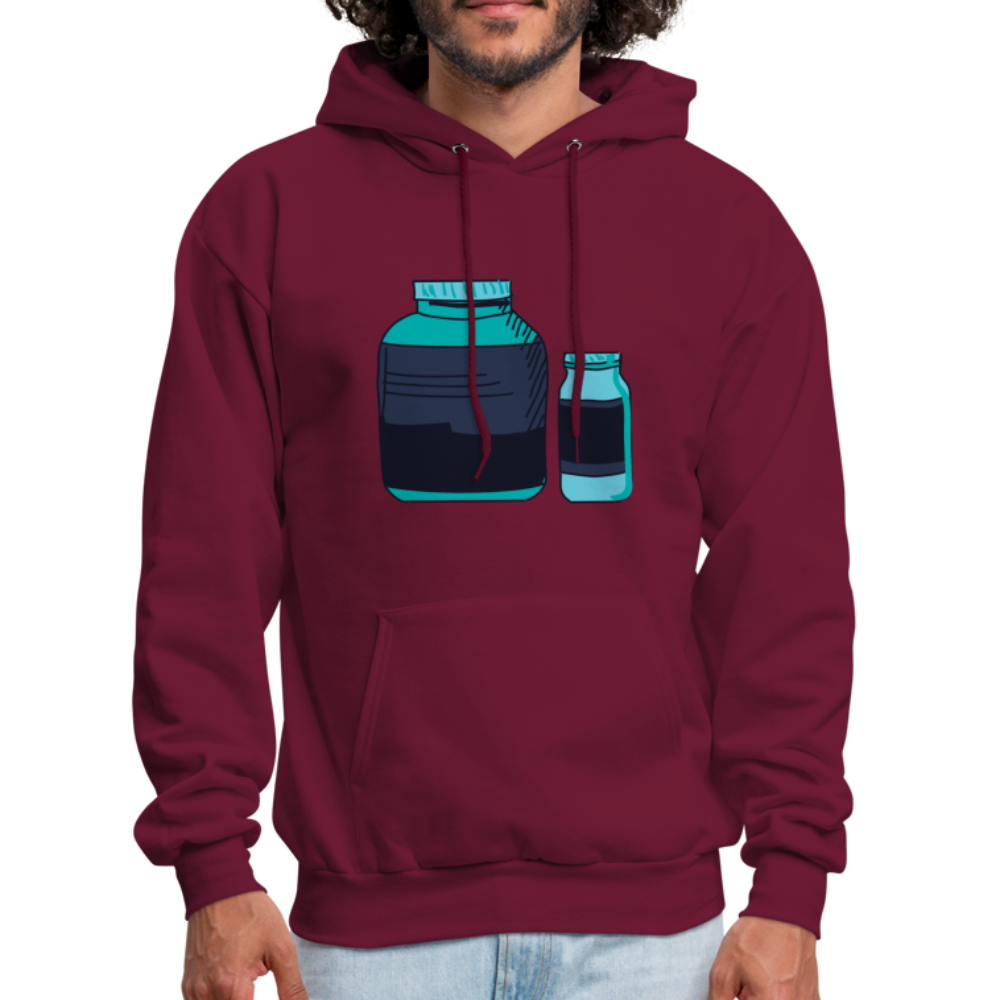 Men's Hoodie - burgundy