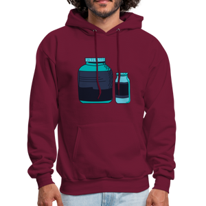 Men's Hoodie - burgundy
