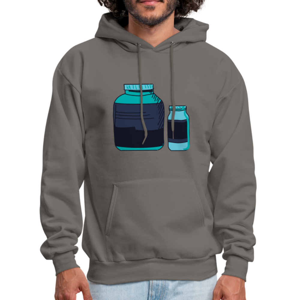 Men's Hoodie - asphalt gray