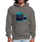 Men's Hoodie - asphalt gray