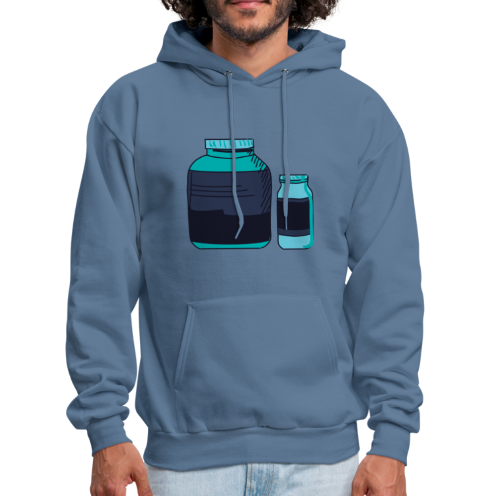 Men's Hoodie - denim blue