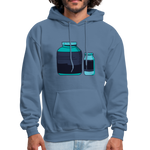 Men's Hoodie - denim blue