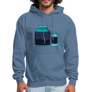 Men's Hoodie - denim blue
