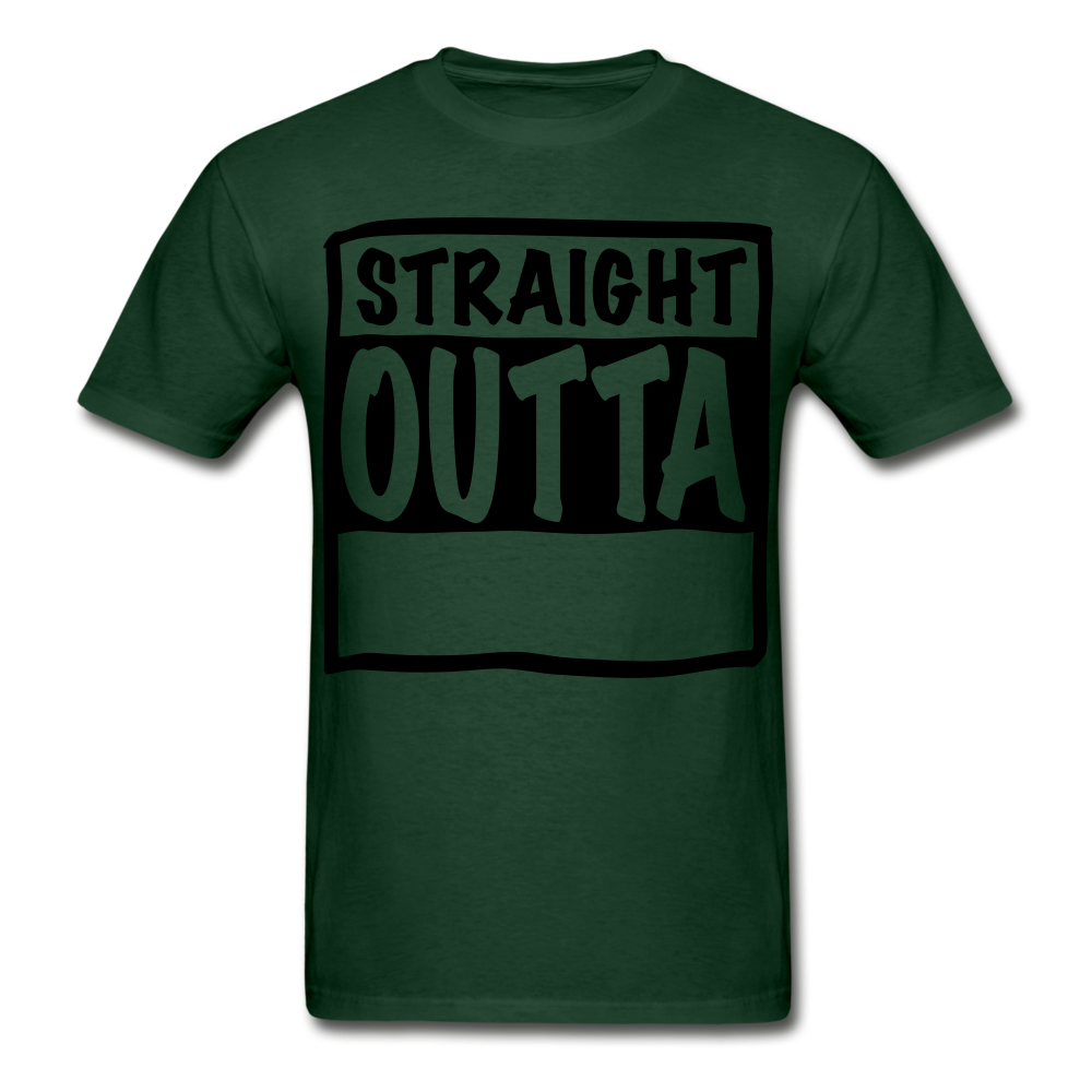 Gildan Ultra Cotton Adult T-Shirt - forest green