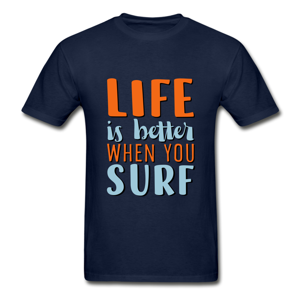 Gildan Ultra Cotton Adult T-Shirt - navy