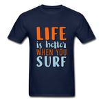 Gildan Ultra Cotton Adult T-Shirt - navy