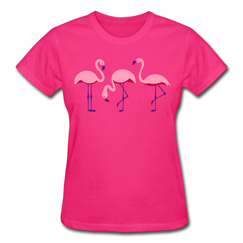 Gildan Ultra Cotton Ladies T-Shirt - fuchsia