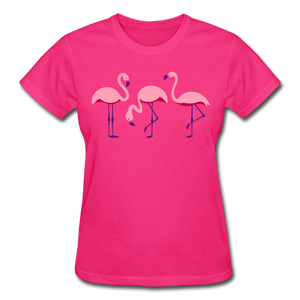 Gildan Ultra Cotton Ladies T-Shirt - fuchsia